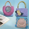 Accesorios para Bolsas Cuero PU Tejido de Mano Moda Bolso de Mujer Correa de Bolso Reemplazable Correa de Hombro DIY de Mano Mayoreo