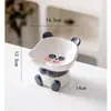 Cuenco de Cerámica para Gato, Cuenco para Comida de Perro, Cuenco Antideslizante con Borde Inclinado, Previene el Acné Felino, Antiderrames, Lindo Cuenco para Gato, Protege la Columna Cervical, Uso en Mesa