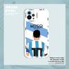 Messi No de Venta Caliente Transfronterizo. 10 Fundas de Teléfono para el Mundial, Funda de Teléfono Transparente para Apple 17, Funda de Teléfono Anticaídas para 16/15