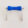 Remolque para Yates, Lanchas Motoras, Botes Inflables, Juego de Rodillos de Goma, Rodillo Azul, Accesorios para Remolque de Yates, Rodillo de Plástico para Remolque