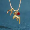 25 Nuevos Collares Largos con Colgantes Múltiples de Pony, Personalidad de Moda, Borla de Tendencia, Diseño de Nicho, Collar de Pony para Mujeres