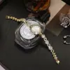 Reloj de Cadena Delgada con Flor de Diamante Completo de Venta Caliente Transfronteriza Reloj de Pulsera con Esfera Digital de Gama Alta Reloj de Cuarzo de Moda para Mujer Venta al por Mayor