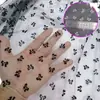 Venta Directa de Fábrica Malla Flocado Malla Americana Hilo de Fondo Punto Flor Corazón Decoración Artesanal Accesorios para Ropa de Niñas