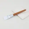 Brocha de Silicona para Mascarilla, Brocha Suave para Mascarilla, Brocha en Forma de Abanico para Ácido Frutal, Brocha de Maquillaje, Brocha de Belleza, Aplicador de Mascarilla de Barro, Herramienta de Belleza