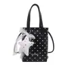 Linda mini bolsa de lunares femenina color caramelo fresco 2026 nueva versátil casual bandolera para teléfono