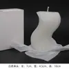Velas de Soja Coreanas en Forma de S para Decoración del Hogar, Adornos de Dormitorio, Accesorios para Fotos y Regalos con un Toque Femenino