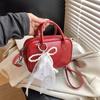 Bolsa Cuadrada Pequeña Coreana Ins Linda para Niña con Dopamina para Llevar en la Mano 2025 Verano Nueva Moda de Alta Gama Bolso de Hombro