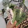 Tarjetas de felicitación personalizadas estilo chino para el Festival del Bote del Dragón con bendiciones para la buena salud, decoraciones de ramo de artemisa, etiquetas colgantes, cajas de regalo de tamales de arroz y tarjetas de recuerdo