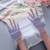Calcinhas Seamless de Seda de Gelo Ultrafinas de Cintura Alta para Mulheres, Fundo Respirável de Paclitaxel, Alta Elasticidade, Novo Controle de Barriga, Roupa Íntima Plus Size
