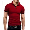 2024 Comercio electrónico transfronterizo europeo y americano verano hombres casual de negocios camiseta de manga corta tops moda popular polo