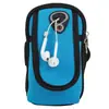 Bolsa de Braço Esportiva Apple Capa Multifuncional para Celular Cinto de Braço à Prova d'Água Bolsa de Braço para Fitness Ciclismo Corrida Bolsa de Braço de 5,5 Polegadas