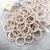Ligas para el Cabello Empacadas al por Mayor, Gomas Elásticas de Alta Elasticidad para Mujeres, Círculos Sueltos para Adultos, Círculos Lisos, Accesorios para el Cabello Diadema Estilo Ins Estilo Coreano