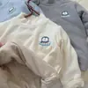 Sudadera de Felpa para Niños 26 Invierno Estilo Dibujos Animados Japoneses para Niños Cuello Semi-Alto Camisa Gruesa de Capa Base para Niños Pequeños y Niños Ropa Interior Cálida