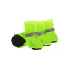 Paquete de Cuatro Zapatos Cómodos de Verano para Mascotas Perro Teddy Pomerania Perro Pequeño y Mediano Zapatos para Correr Transpirables Anticaídas y Antideslizantes
