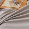 Conjunto de Quatro Peças de Cor Pura Personalizado Transfronteiriço Simples Lavado Escovado Capa de Edredom Estilo Ins Capa de Edredom Dormitório Outono e Inverno Roupa de Cama