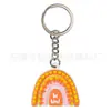 Llavero Estilo Bohemio Nuevo Transfronterizo Colgante de Regalo Spot Accesorios Material PVC Comercio Electrónico Transfronterizo Mayoreo