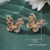 Pendientes Transfronterizos Luna de Mañana Tendencia Europea y Americana Pendientes Huecos de Lentejuelas Pendientes Largos Cobre Fuente de Yiwu