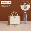 Sanky bolsa personalizada bolsa de proteção ambiental bolsa de lona para presente moda sair bolsa para lancheira bolsa de almoço compras linho logotipo