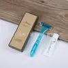 Suprimentos de Hotel Kit de Higiene Pessoal Descartável Escova de Dentes Pente Chinelos para Hotel Suprimentos de Quarto de Pousada Escova de Dentes Dois em Um