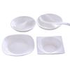 Sabor porcelana de osso prato lanche prato de cerâmica tempero prato molho prato vinagre prato de imersão prato