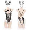 Feimu Bunny Girl Ropa Sexy Tirantes Jumpsuit Abierto Set Ropa Interior Sexy Uniforme Sexy Tentación 7442