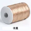 Lin 100.5m Cordón para Nudo Chino Pulsera de Hilo Rojo Tejido Materiales DIY Cuerda Dorada para la Mano Cordón para Tejido de Hilo Rojo