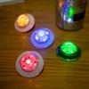 Pegatinas LED para Botellas Accesorios de Ambiente de Bar Pegatinas Luminosas para Vasos ABS Personalizadas Impermeables Manteles Individuales Luminosos para Botellas de Vino
