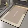 Tapete Absorbente de Tierra de Diatomeas Puerta de Entrada de Alta Gama Antideslizante de Secado Rápido Almohadilla para Pies Alfombra de Piso para Baño Alfombra Absorbente Antideslizante para Cocina