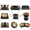 Accesorios de Mesa de Acero Inoxidable para KTV, Accesorios de Mesa Especiales para Salas Privadas, Soporte de Micrófono Directo, Soporte de Micrófono Inclinado, Cubo de Hielo