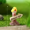 Adornos de Micro Paisaje de Musgo, Accesorios de Decoración para Plantas Suculentas, Muñecas, Animales Pequeños Pequeños de Resina para Bonsái, Materiales para Bricolaje