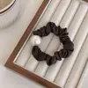 Estilo Francés Alta Calidad Sensación Alto Valor Cuerda con Cabeza de Perla para Mujer Ins Todo Fósforo Lazo para el Cabello Retro Elegante Anillo de Cabello de Alta Elasticidad