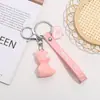 Chaveiro Animal Geométrico Multifacetado Criativo Chaveiro de Boneca Cartoon Fofa Pingente para Bolsa de Casal Pequeno Presente