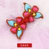 Botões de Fantasia Borboleta Chinesa Hanfu Cheongsam Acessórios de Gola Fivela Vintage Roupas Botão de Fivela Feito à Mão