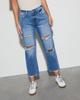 Jeans skinny de nove pontos com furos, retos, slim, para primavera e verão, de fornecimento transfronteiriço Europa e Estados Unidos