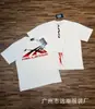 Nueva Camiseta de Manga Corta Hells 2026 Lavada Vintage Desgastada Estampado Completo Graffiti Marca de Moda Estilo Verano Unisex