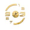 GZ041 Reloj de Espejo Acrílico Moda Reloj de Pared Distintivo Decoración de Pared Estéreo Reloj de Pared Digital
