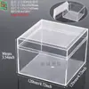 Caja de Exhibición Cuadrada Ps, Caja de Empaque de Juguete de Moda Caja Sorpresa, Caja de Almacenamiento para Pez Betta e Insectos, Caja de Plástico Transparente a Prueba de Polvo