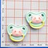 Chupón de dibujos animados lindo para niños, accesorios de resina, pegamento crema DIY hecho a mano, pasador para el cabello, hebilla para zapatos, ropa, parche para funda de teléfono