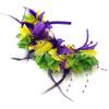 Amazon Aliexpress Diadema de Plumas Reunión de Fiesta Actuación en Escenario Carnaval Accesorios para el Cabello de Novia Tocado de Plumas