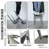 Silla de Plástico Hogar Engrosada Mesa de Comedor Silla de Comedor Cómoda Sedentaria Comercial Ratán Taburete Simple Respaldo Silla de Ratán