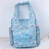 Nueva Bolsa de Pañales con Estampado de Dibujos Animados Gran Capacidad Bolsa de Compras para Supermercado Grande Linda Perro Yugui Práctica Bolsa de Protección Ambiental