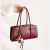 Bolsa de Axila Retro Popular de Nicho Usada Deste Ano para Mulheres Nova Moda 2025 Versátil Bolsa Carteiro Transversal Sacola