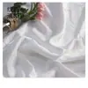 Tela Jacquard de Satén con Patrón Oscuro Blanco, Cheongsam de Estilo Chino Nuevo Floral Estilo Nacional, Falda Mamian, Tela Hanfu en Stock