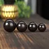 Palo de rosa Palo de rosa Sándalo rojo Sándalo dorado Pelota de mano Fitness para la salud Pelota de madera maciza para la mano Rehabilitación Masaje Pelota para la salud
