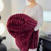 Cobertor de pelúcia de coelho para inverno, cobertor quente e fofo, capa para dormir, cobertor de lã coral, lençóis acolchoados de flanela