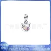 Pandora Cobre Branco Banhado a Prata s925 Contas Me Love Deviruchi Terra Azul Acessórios para Pendurar Colar DIY