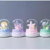 Princesa de Dibujos Animados Linda Mundo Submarino con Luces y Adornos de Mini Bola de Cristal Luminosa Regalos de Cumpleaños Fabricante