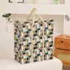 Bolsa de Almacenamiento Gruesa Grande de Tela No Tejida para Ropa Estudiante Portátil Moda Impermeable Bolsa para Mudanza Bolsa para Empacar Misceláneos