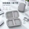 Cabo de Dados Portátil Bolsa de Armazenamento EVA Acessórios Digitais Disco Rígido Móvel Power Bank Estojo para Fone de Ouvido Caixa de Armazenamento com Casca Dura EVA