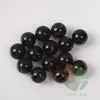 90 Unidades 16mm preto porcelana vermelho amarelo Branco três flor contas de vidro 1.6cm creme Preto três flor brinquedo bola de gude 500g